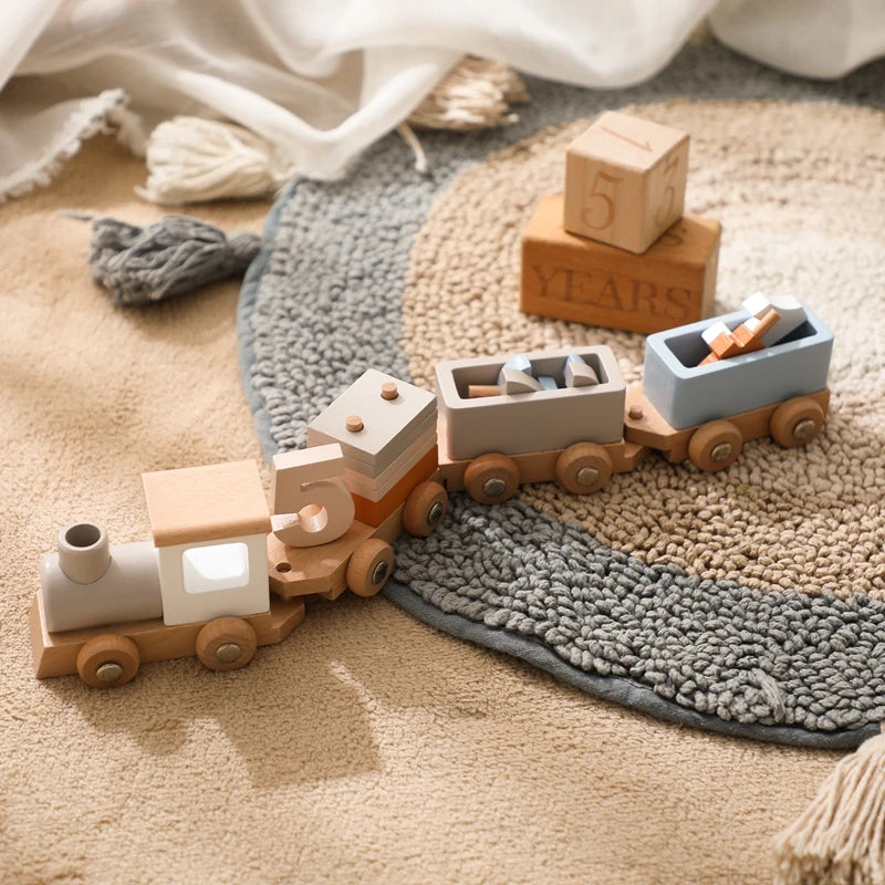 Montessori Birthday Number Train