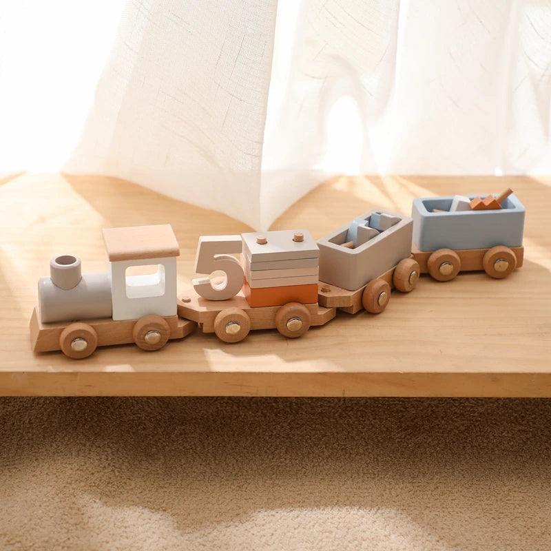 Montessori Birthday Number Train