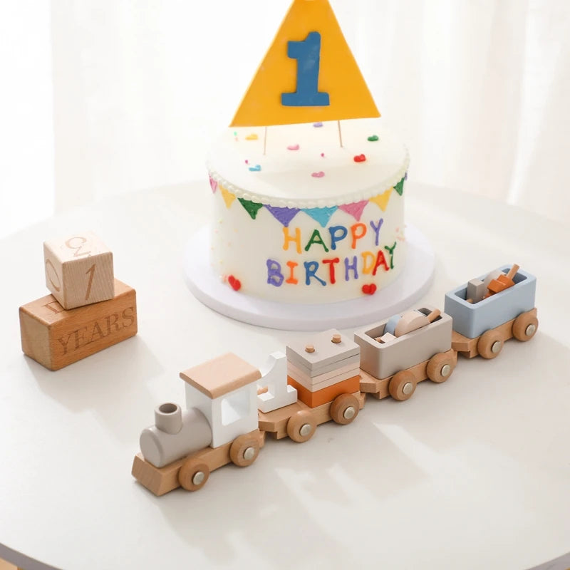Montessori Birthday Number Train