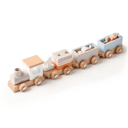 Montessori Birthday Number Train