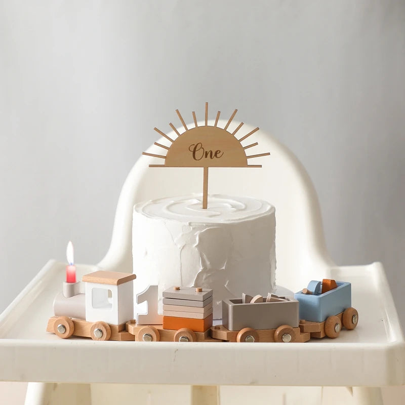 Montessori Birthday Number Train