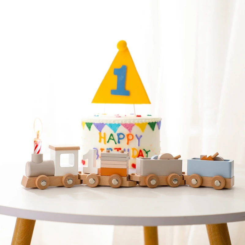 Montessori Birthday Number Train