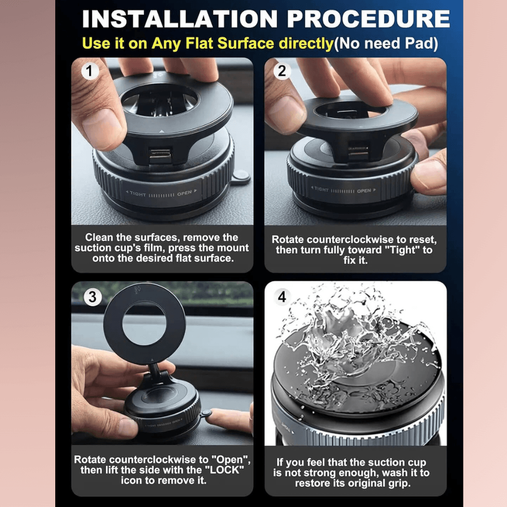 360° Adjustable Magnetic Phone Holder