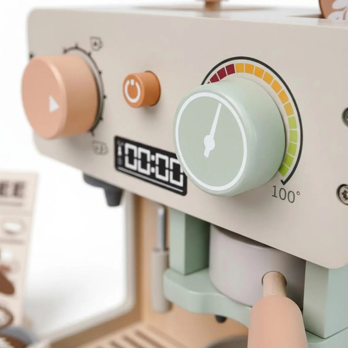 Montessori Wooden Coffee Maker Set
