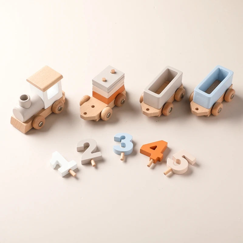 Montessori Birthday Number Train