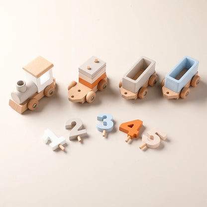 Montessori Birthday Number Train