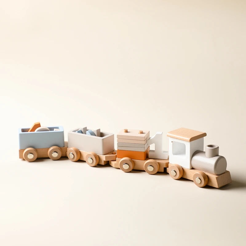 Montessori Birthday Number Train