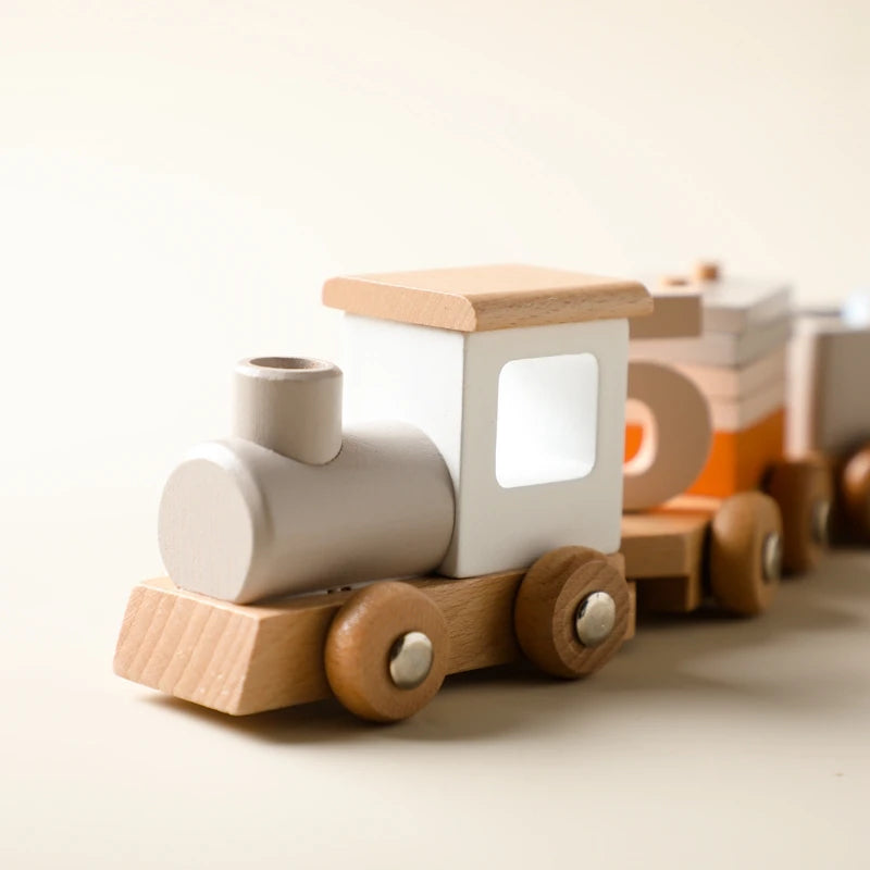Montessori Birthday Number Train