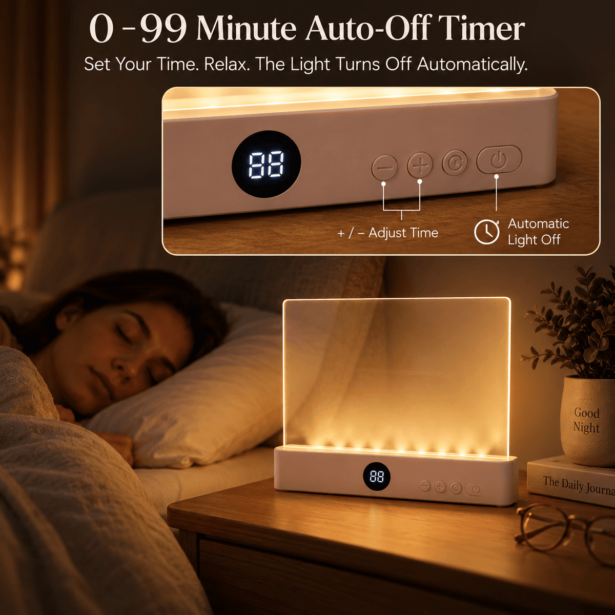 Adjustable Brightness Reading Lamp - BOOKLED