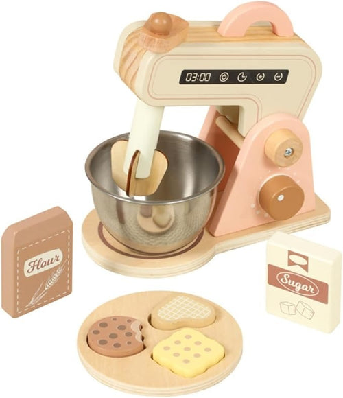 Montessori Wooden Baking Mixer Set